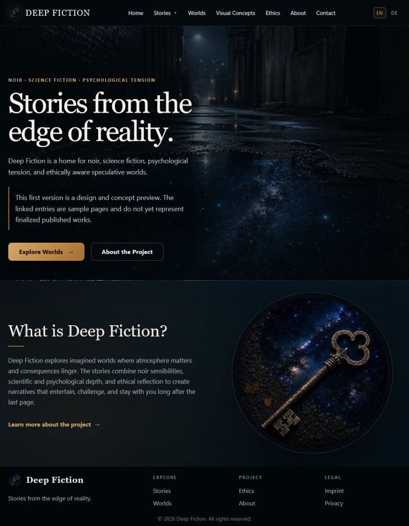 Deep Fiction preview